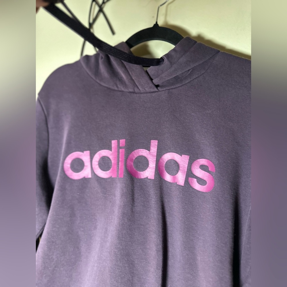 Adidas Women’s Essentials Linear Pullover Hoodie … - image 5